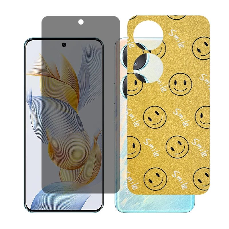 محافظ صفحه نمایش حریم شخصی گلس مدل Together مناسب برای گوشی موبایل آنر 90 به همراه برچسب پوششی