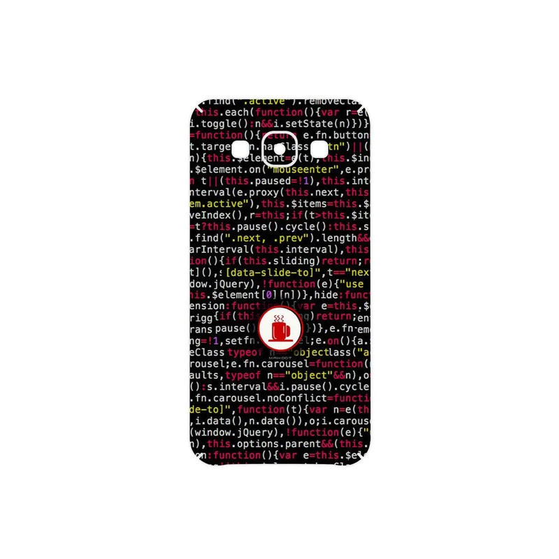برچسب پوششی ماهوت مدل Programming 1 مناسب برای گوشی موبایل سامسونگ Galaxy E5