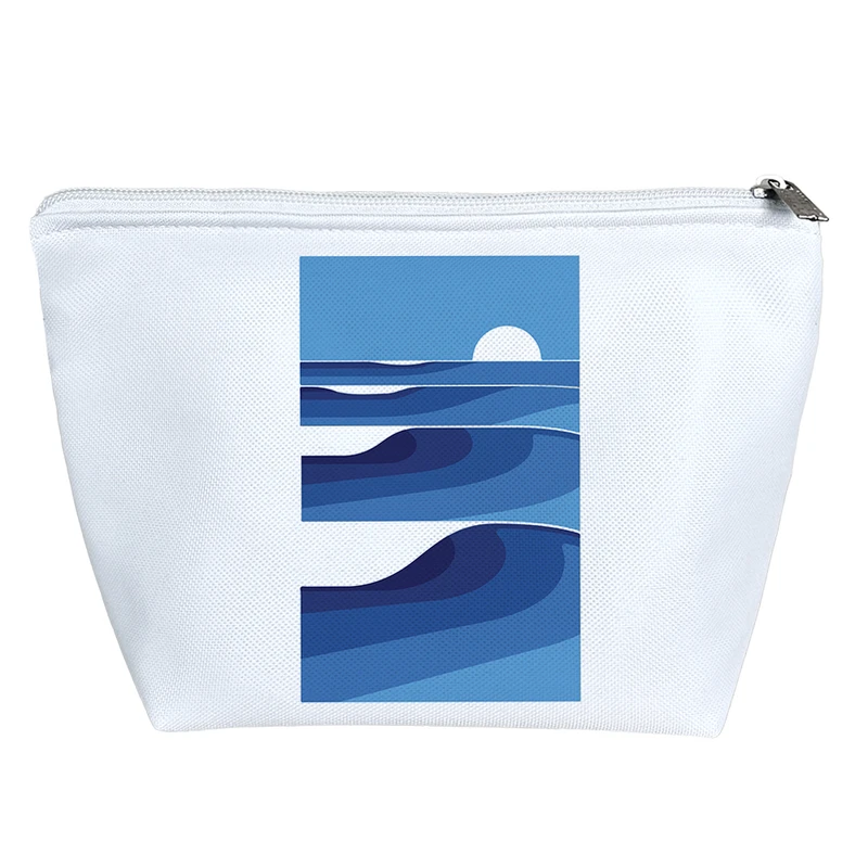 کیف لوازم آرایش دخترانه خندالو مدل غروب در دریا کد 8735