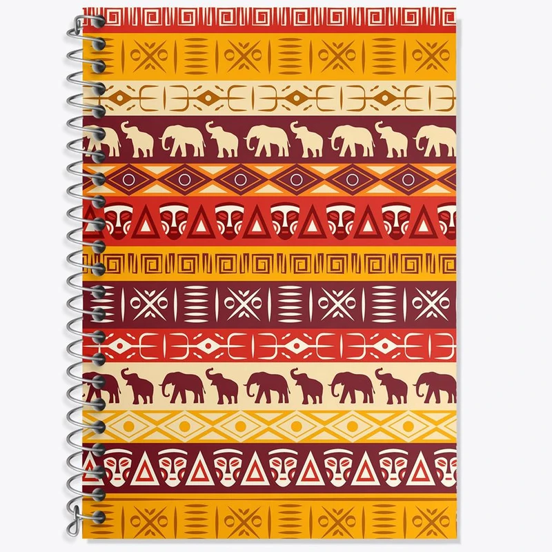 دفتر لغت 50 برگ خندالو مدل آفریقا Africa کد 29828