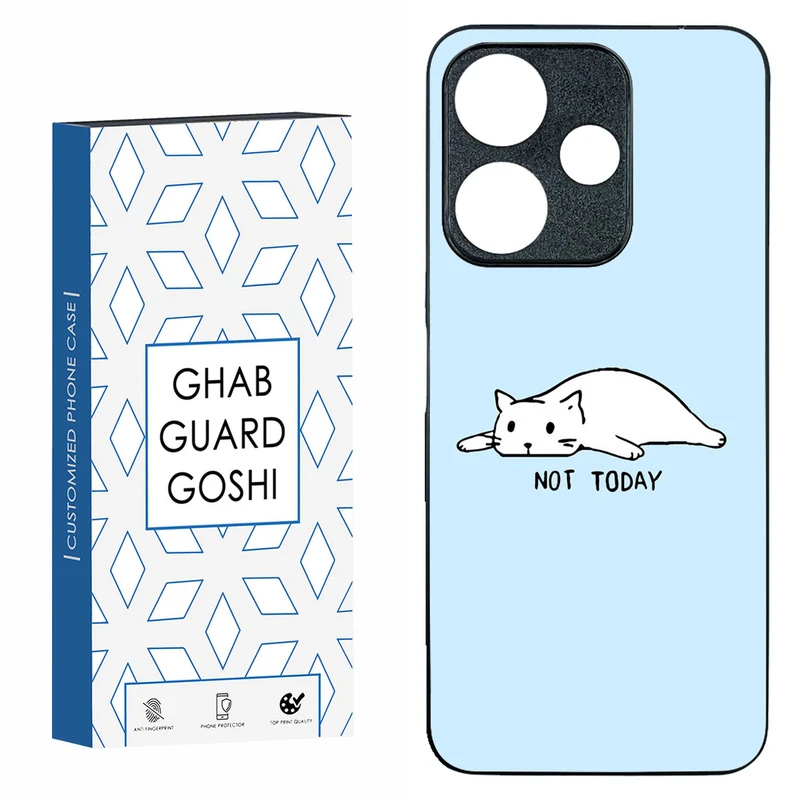 کاور قاب گارد گوشی طرح گربه کد TPU-002 مناسب برای گوشی موبایل شیائومی  REDMI 13  