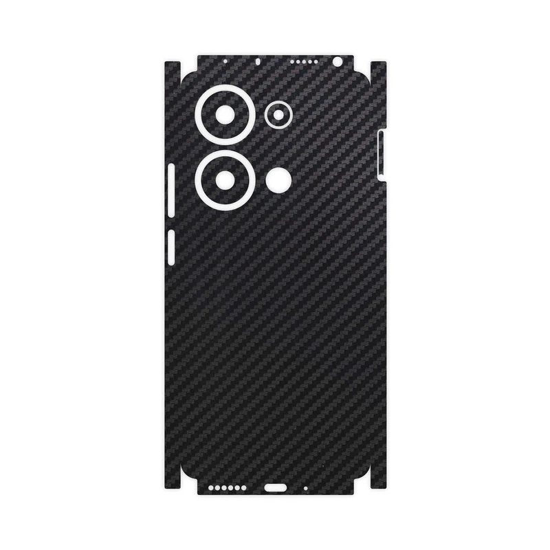 برچسب پوششی ماهوت مدل Carbon-Fiber-FullSkin مناسب برای گوشی موبایل شیائومی Poco M6 Pro 4G