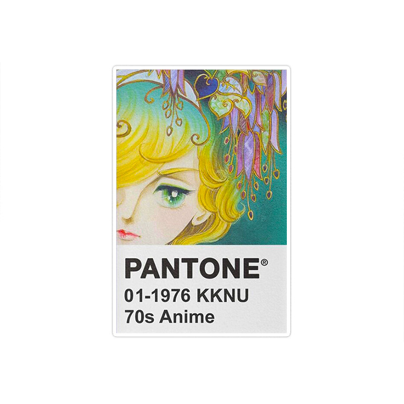 استیکر تزئینی موبایل و تبلت ماسا دیزاین طرح پانتون مدل STK910