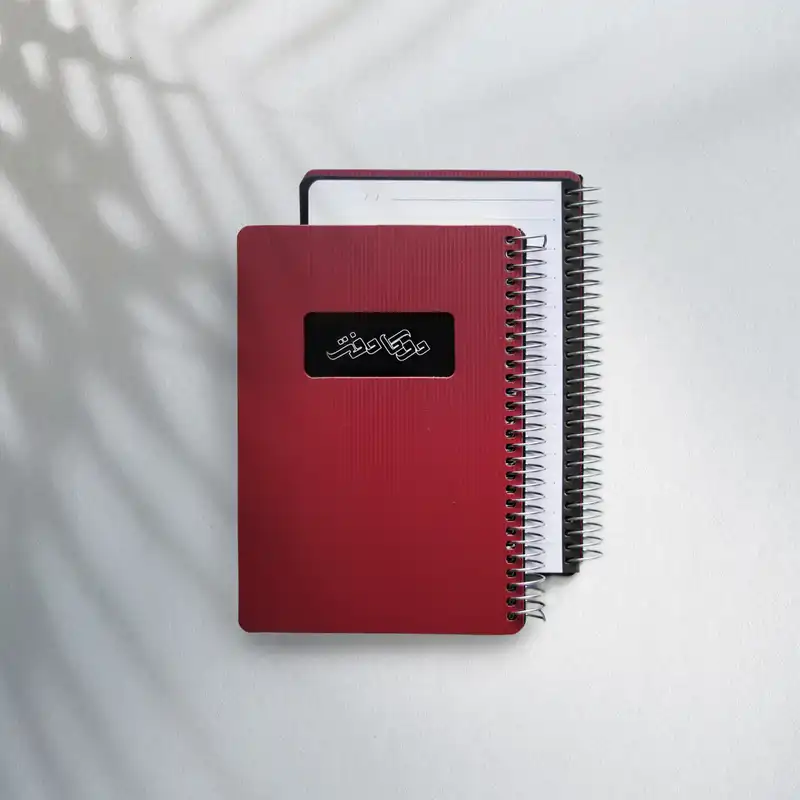 دفتر یادداشت 100 برگ دوکا دفتر مدل پنجره ای 1.8 کد 100-135