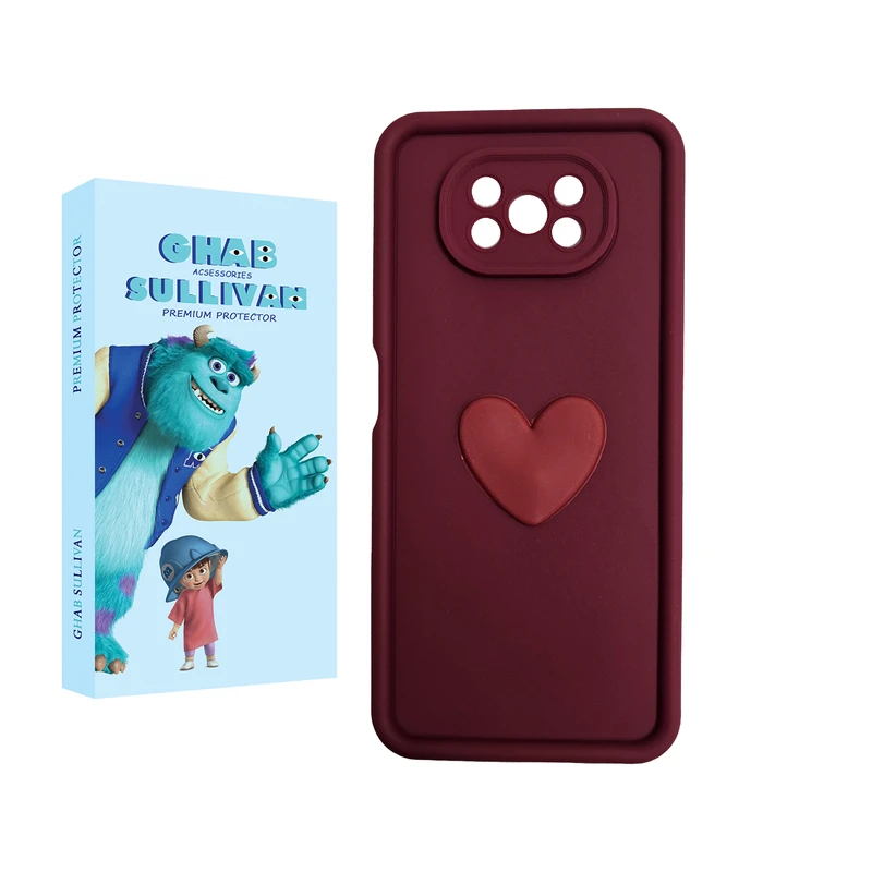 کاور قاب سالیوان مدل SOLID HEART مناسب برای گوشی موبایل شیائومی Redmi X3/X3 Pro/ X3 NFC