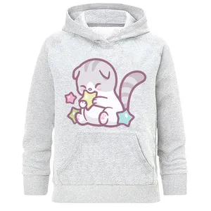 هودی زنانه طرح گربه مدل H362