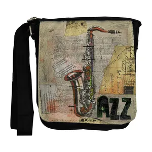 کیف رودوشی طرح موسیقی جاز کد nb159