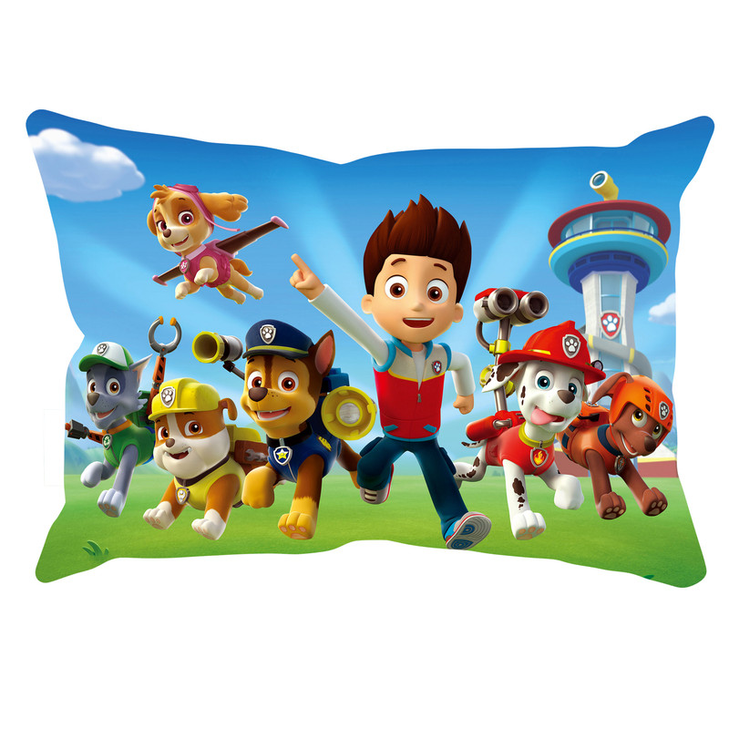 رو بالشی مدل سگ نگهبان دورو طرح دار کد 90232