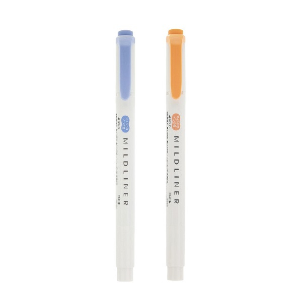 ماژیک علامت گذار زبرا مدل MILDLINER کد 491799 بسته 2 عددی