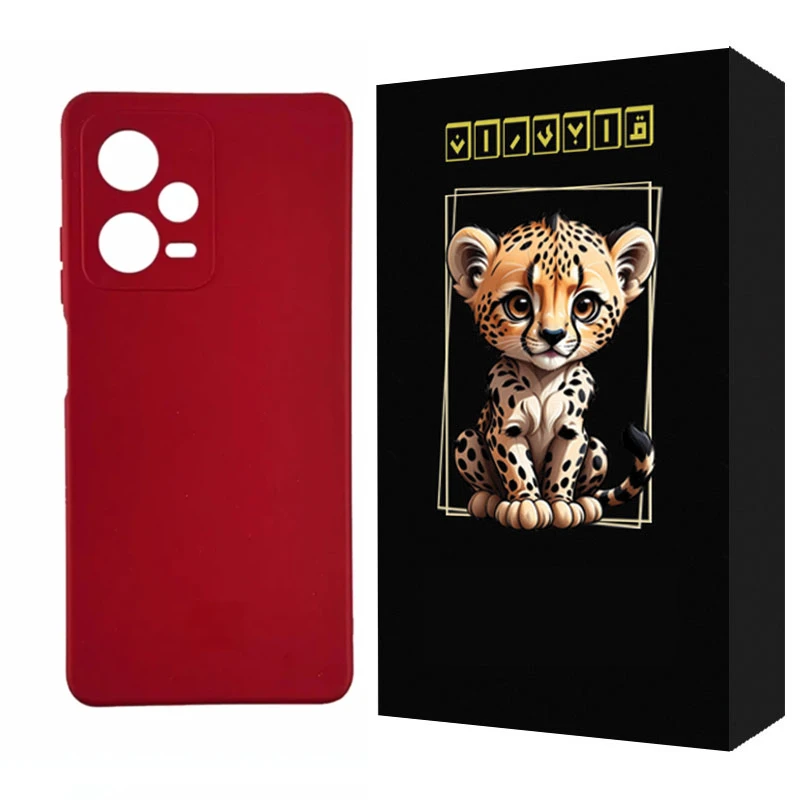 کاور قاب ایران مدل silicone طرح پاک کنی مناسب برای گوشی موبایل شیائومی Redmi Note 12 Pro 5G