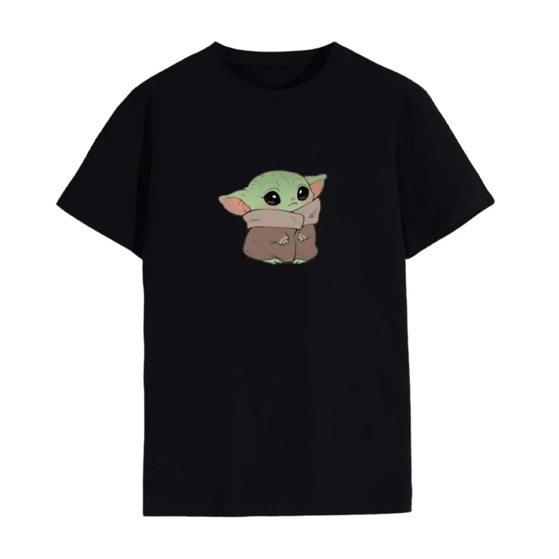 تی شرت لانگ زنانه مدل بیبی یودا کد 1