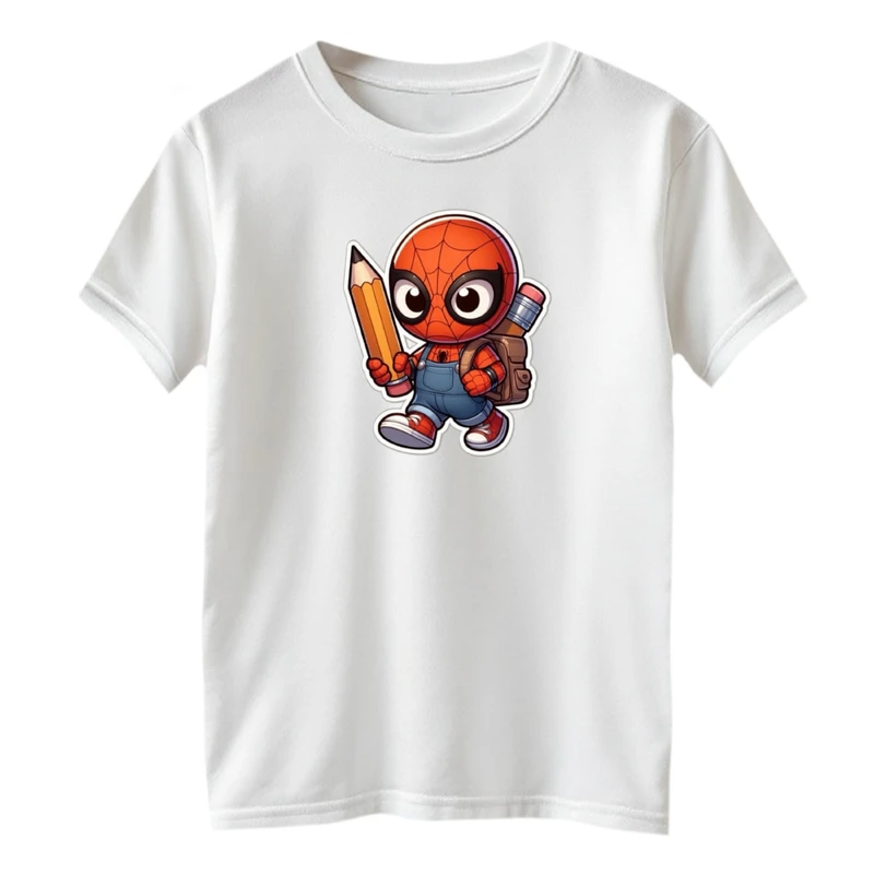 تی شرت آستین کوتاه بچگانه مدل مردعنکبوتی فانتزی کد 01