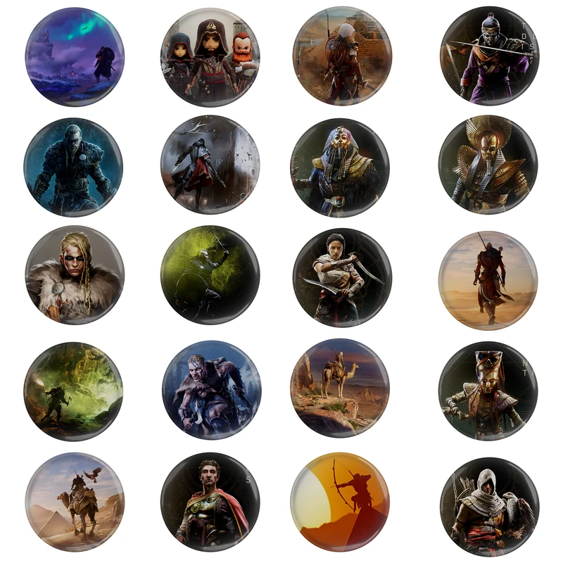 مگنت مدل بازی اساسین کرید کد S2-20 مجموعه 20 عددی