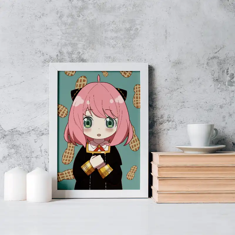 تابلو خندالو مدل طرح انیا فورجر انیمه اسپای ایکس فمیلی کد 17669