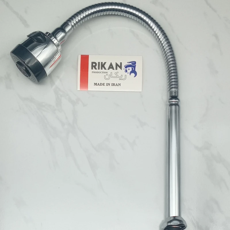 عکس شماره 14 : علم شیر ظرفشویی ریکان مدل فنری استیل سوبان