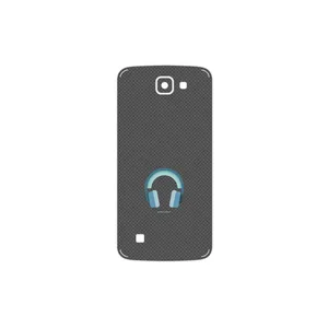 MAHOOT Minimal Headphone Icon Cover Sticker for LG K4