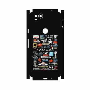 MAHOOT Friends 2-FullSkin Cover Sticker for Google Pixel 2