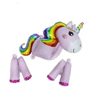 بادکنک فویلی طرح یونیکورن مجموعه 3 عددی