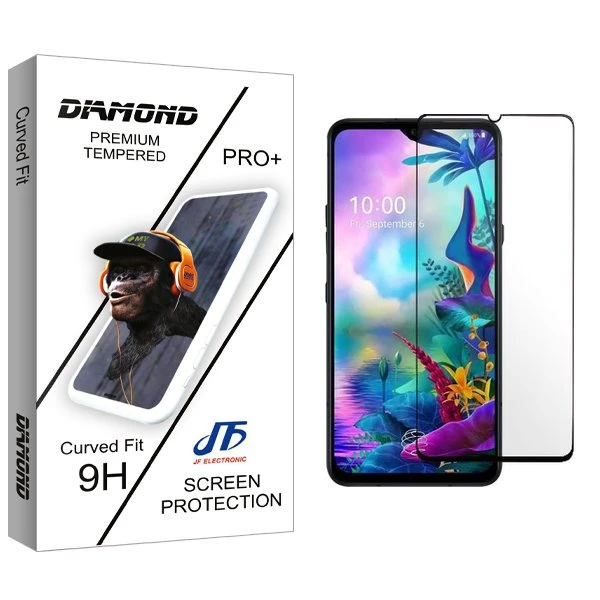 محافظ صفحه نمایش شیشه ای جی اف مدل Diamond مناسب برای گوشی موبایل ال جی V50s ThinQ 5G