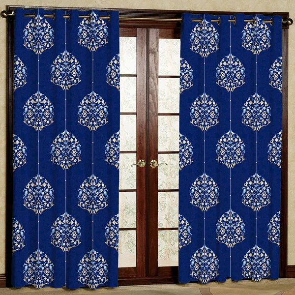 پرده مدل مخمل پانچی کد 7469 سایز 280x140 سانتی متر