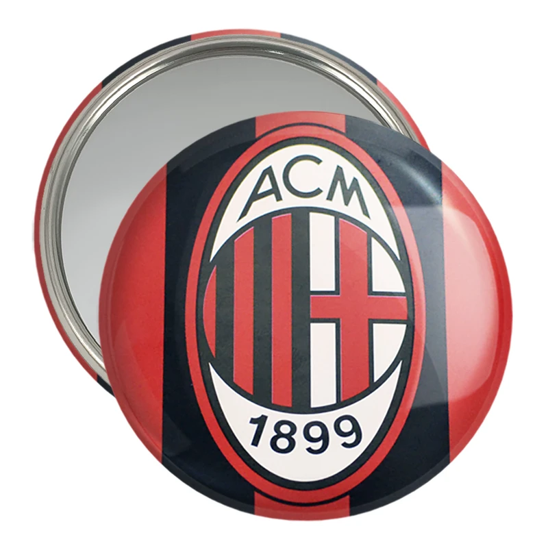 آینه جیبی خندالو مدل باشگاه آث میلان A.C. Milan  کد 2004