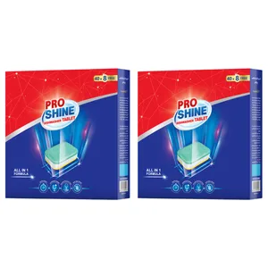 قرص ماشین ظرفشویی پروشاین مدل ALL IN 1 FORMULA دو بسته 48 عددی