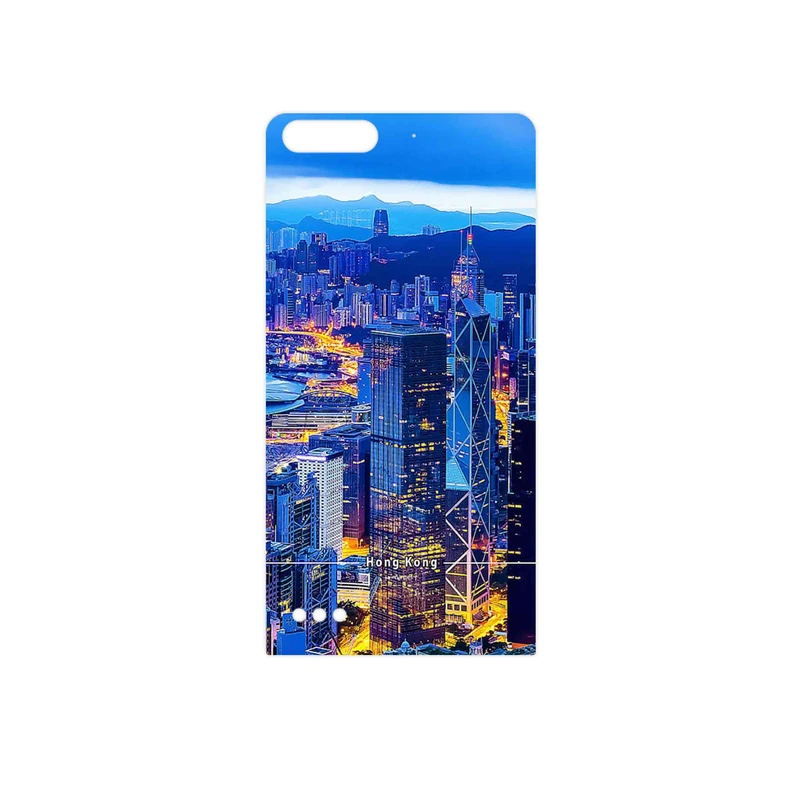 برچسب پوششی ماهوت مدل Hong Kong City مناسب برای گوشی موبایل هوآوی Ascend G6