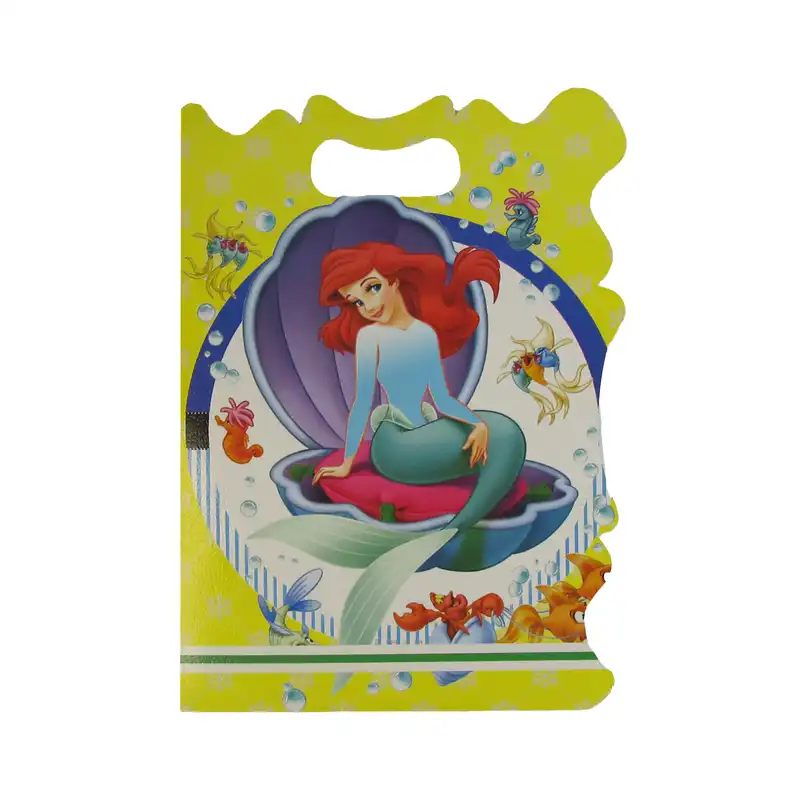 دفتر نقاشی نارنج مدل پری دریایی