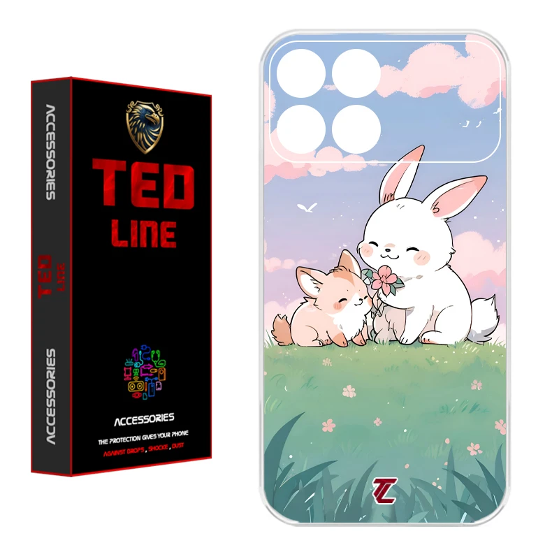 کاور تدلاین طرح خرگوش کد 1184 مناسب برای گوشی موبایل شیائومی Poco X6 Pro