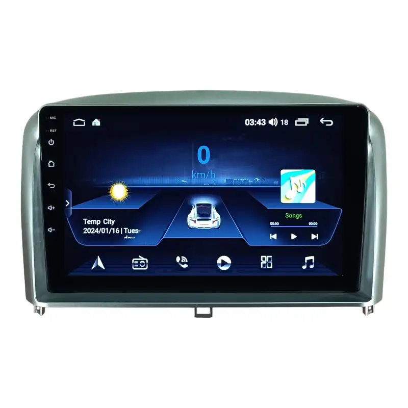 پخش کننده تصویری خودرو مدل اندروید Golden24 مناسب برای ام وی ام 315