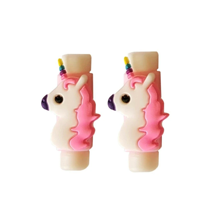 محافظ کابل شارژ مدل Unicorn111 کد46 بسته دو عددی 