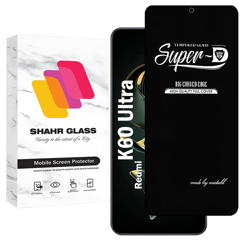 محافظ صفحه نمایش شهر گلس مدل SUPERDNSH مناسب برای گوشی موبایل شیائومی Redmi K60 Ultra