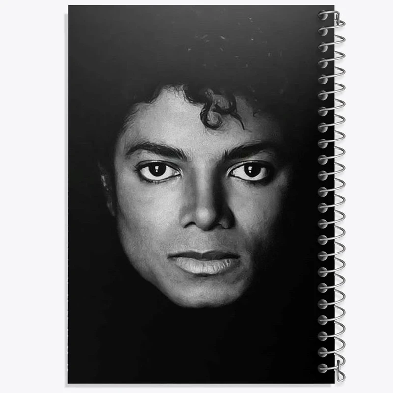 دفتر مشق 100 برگ خندالو طرح مایکل جکسون Michael Jackson کد 3286