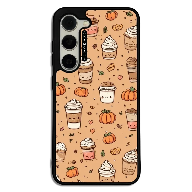کاور آکام مدل AMC-WSGS23-PUMPKIN-8 مناسب برای گوشی موبایل سامسونگ Galaxy S23