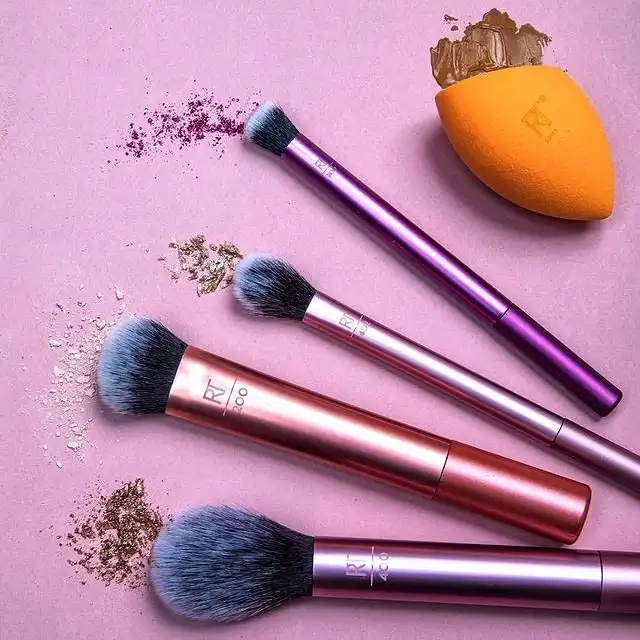 ست برس و پد آرایشی ریل تکنیکس مدل RT مجموعه 5 عددی