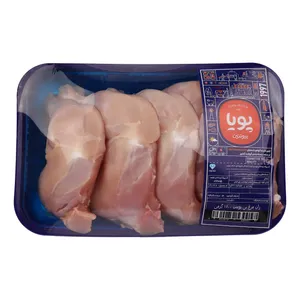 ران بدون پوست مرغ پویا پروتئین وزن 1800 گرم