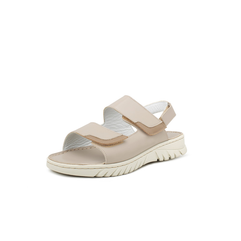 صندل زنانه بهشتیان مدل آسنا رنگ نسکافه ای