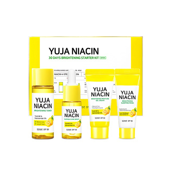 مجموعه مراقبت از پوست سام بای می مدل Yuja Niacin مجموعه 4 عددی