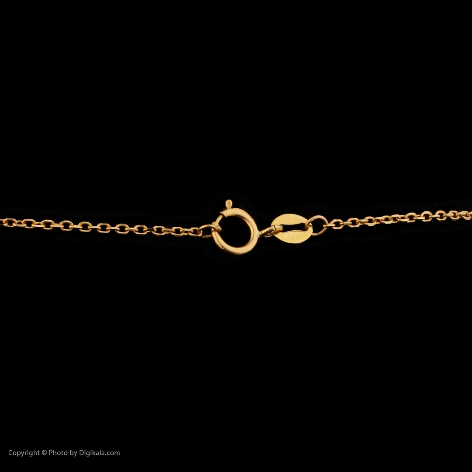 گردنبند طلا 18 عیار زنانه مایا ماهک مدل MM1544 طرح گوی تراش -  - 4