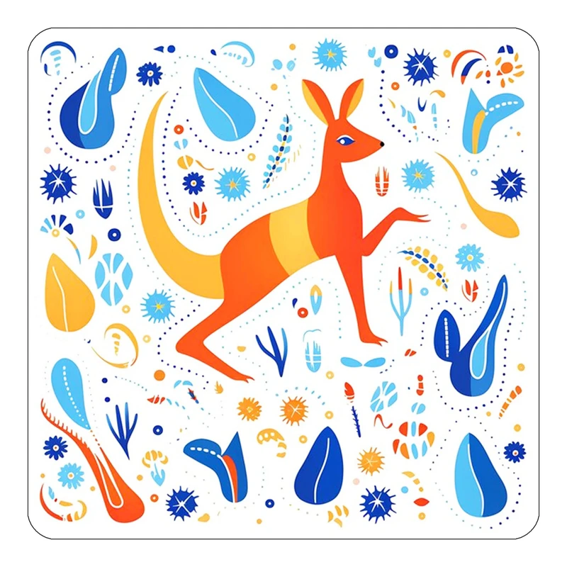 مگنت کاکتی طرح حیوانات رنگی مدل mp25421