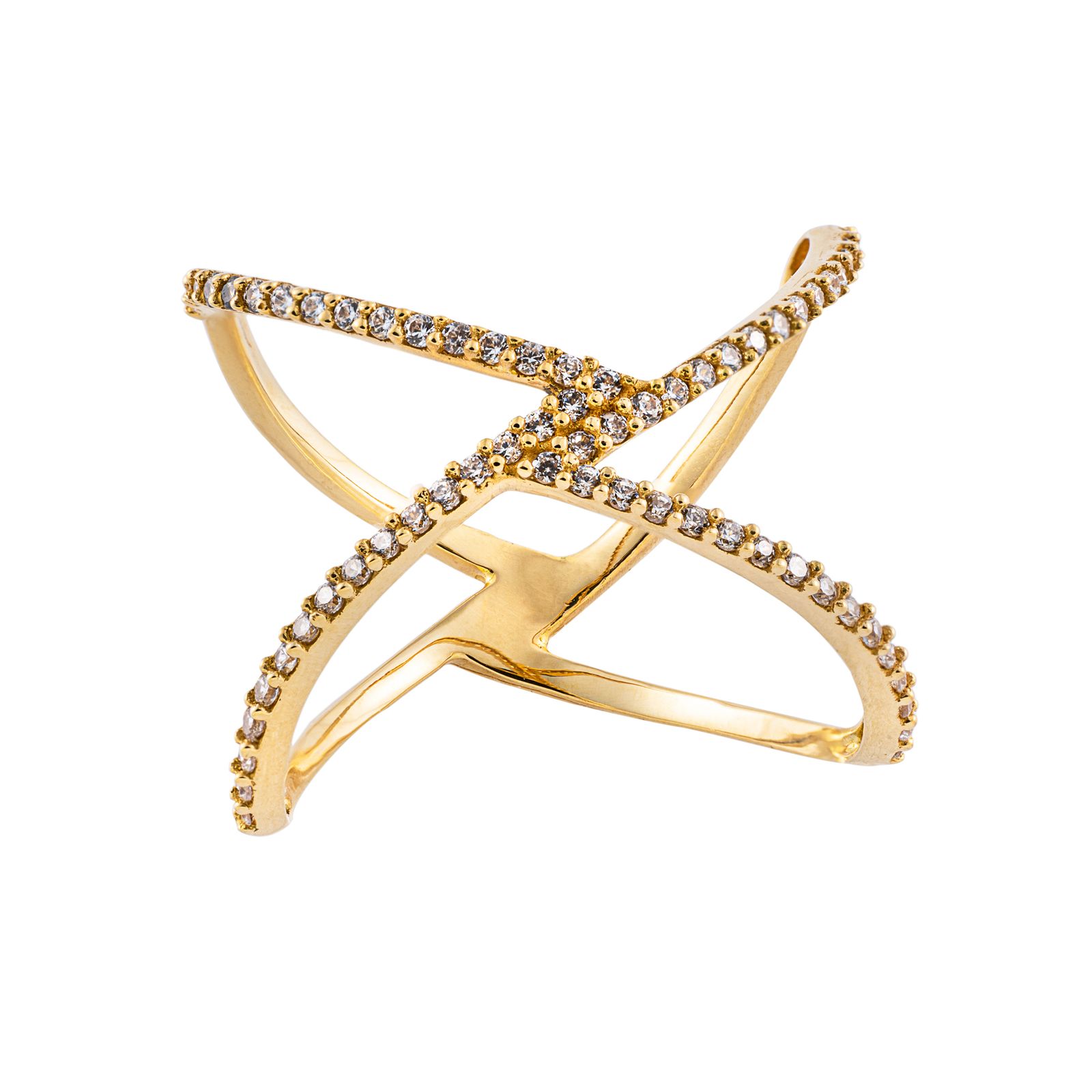 انگشتر طلا 18 عیار زنانه جواهری سون مدل 2722 -  - 1