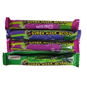 آدامس شوک با طعم میوه های مخلوط کانفیتکا - 6 گرم بسته 4 عددی