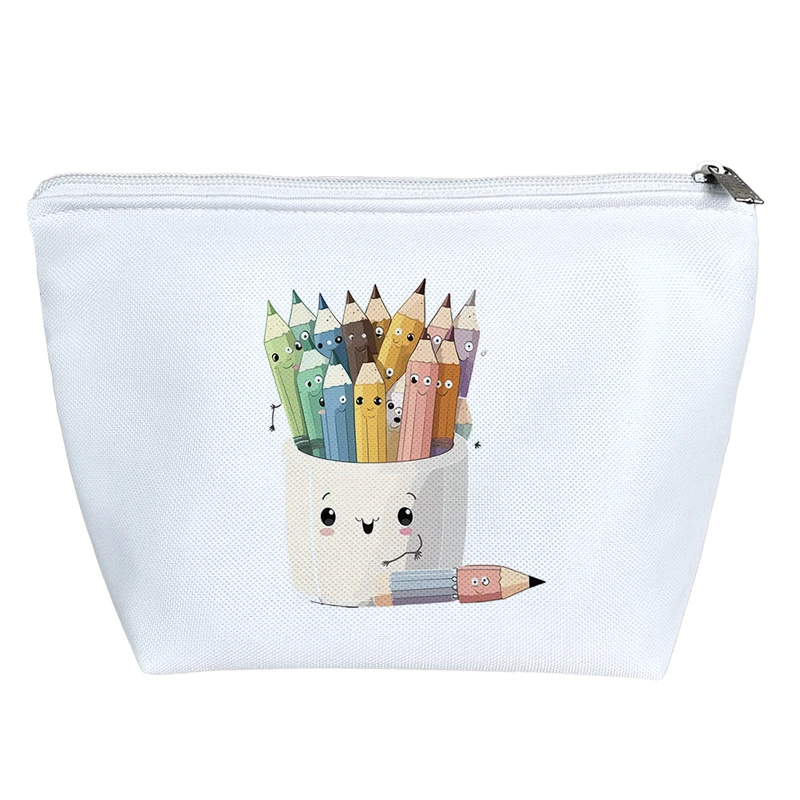 کیف لوازم آرایش دخترانه خندالو مدل مداد رنگی کد H1624