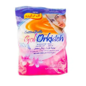 پنبه بهداشتی گل ارکیده کد 99/8 بسته 50 عددی