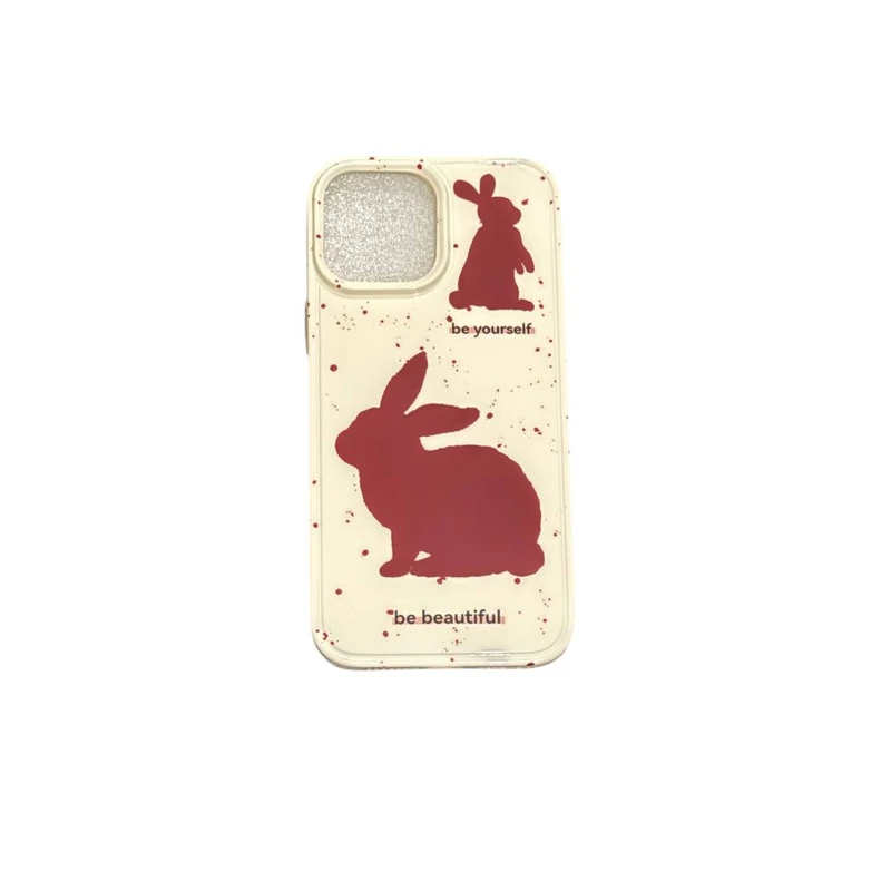 کاور طرح خرگوش کد WI 543  مناسب برای گوشی موبایل اپل Iphone 12 promax