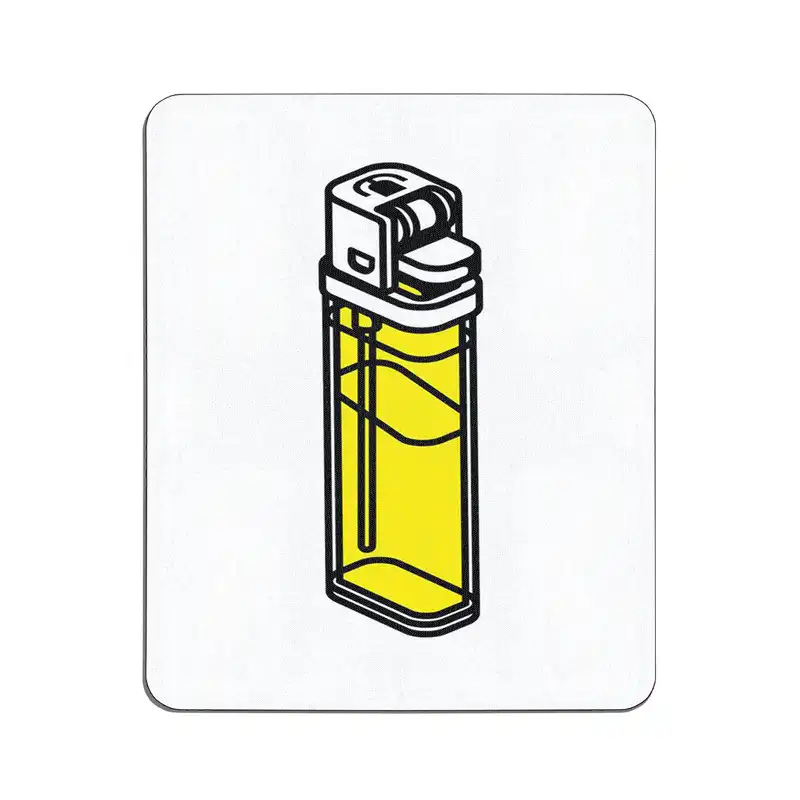 ماوس پد طرح فندک کد 3320