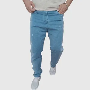 شلوار جین مام فیت مردانه مدل کشی کد mk11