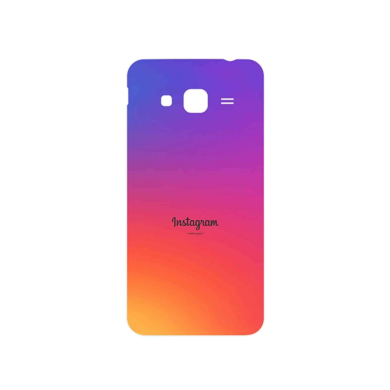 برچسب پوششی ماهوت مدل Instagram مناسب برای گوشی موبایل سامسونگ Galaxy J3 2016