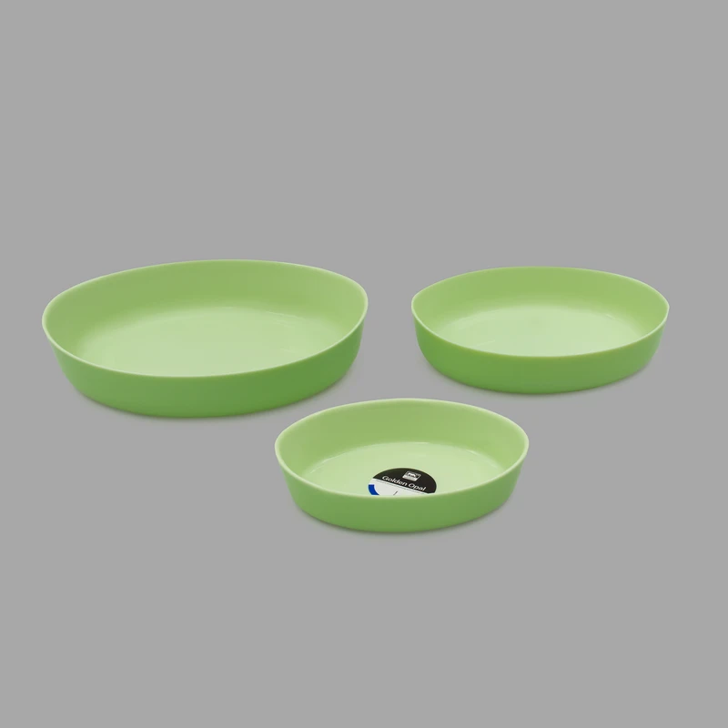 ظرف پخت گلدن اپال مدل Oval مجموعه سه عددی 