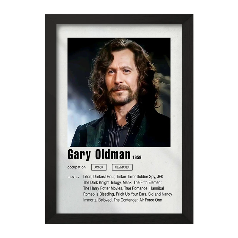 تابلو خندالو مدل گری اولدمن (Gary Oldman) کد F11924